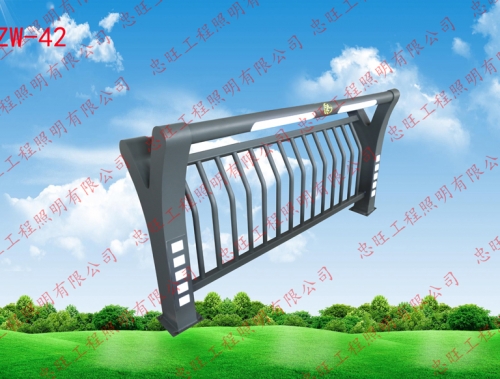河道燈光護(hù)欄